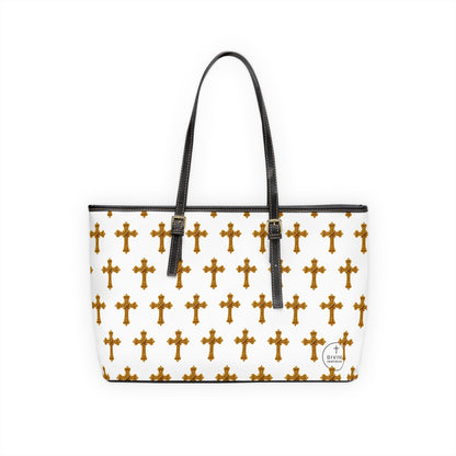 Ornate Cross Shoulder Bag – Elegant Spiritual Statement