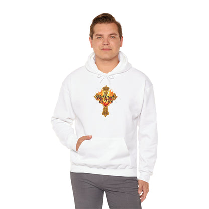 Refined by Fire - Men's Ornate Christian Hoodie