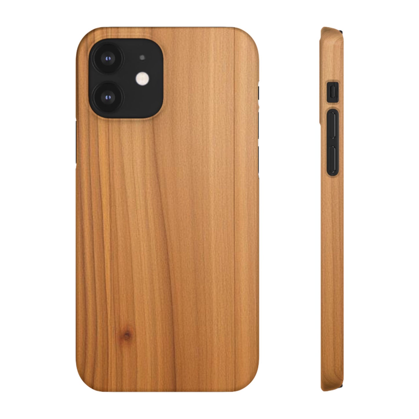 Natural Wood Grain iPhone Snap Case