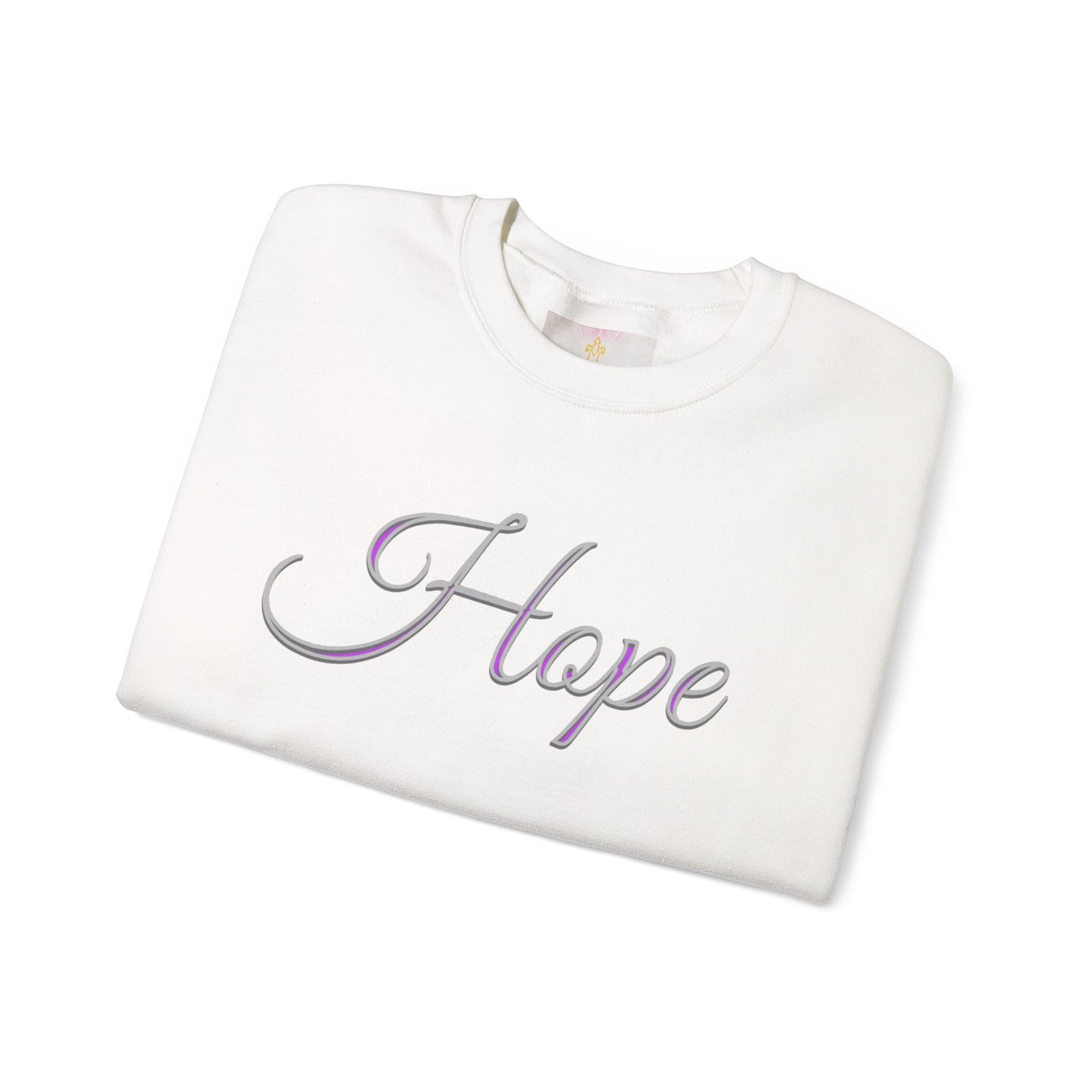 Women’s “Hope” Sweatshirt – Inspirational Scripture Hoodie | Romans 15:13