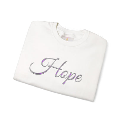 Women’s “Hope” Sweatshirt – Inspirational Scripture Hoodie | Romans 15:13