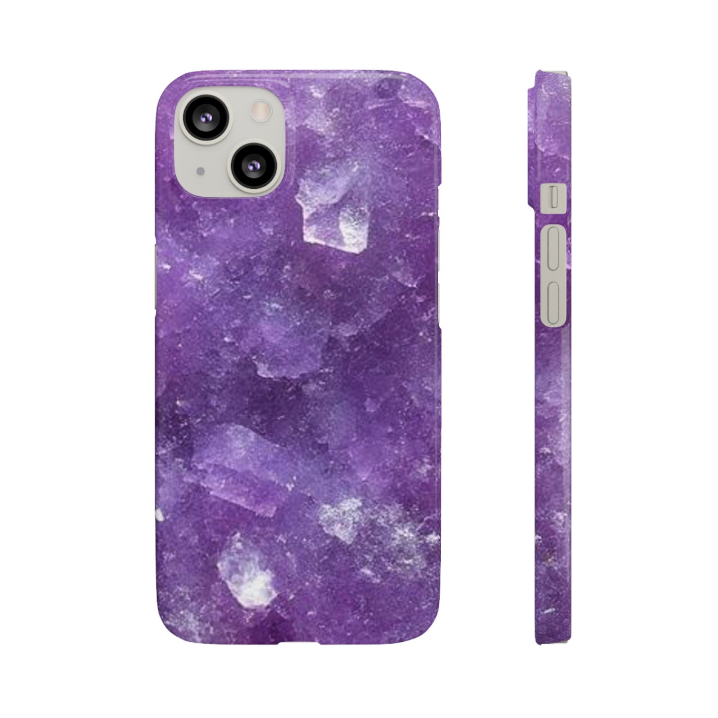 Amethyst Crystal Finish iPhone Snap Case