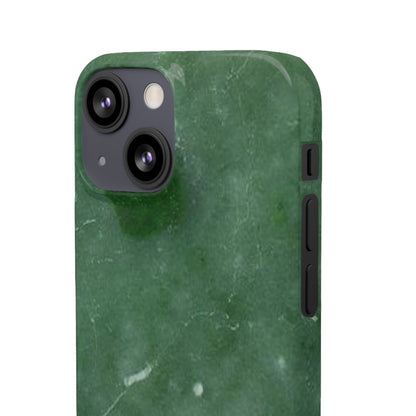 Jade Stone Finish iPhone Snap Case