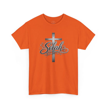 Selah Cross Tee — Men's Christian T‑Shirt