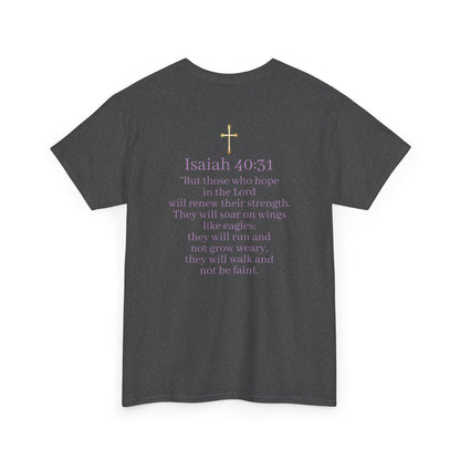 Men’s “Hope” Tee – Bold Scripture Design | Isaiah 40:31