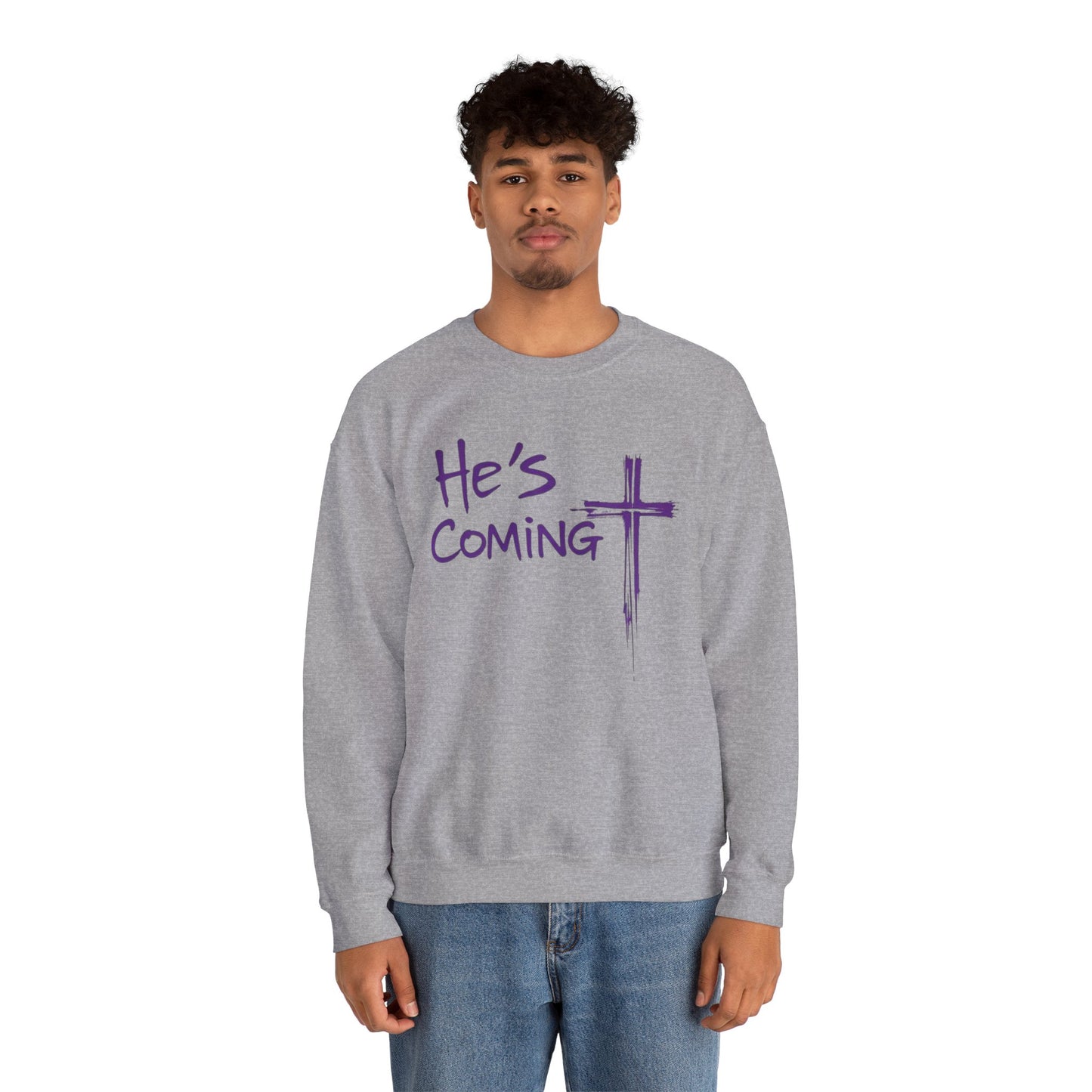 He's Coming – Men’s Christian Sweater (II)