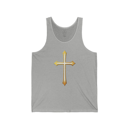 Women’s Gold Cross Tank Top