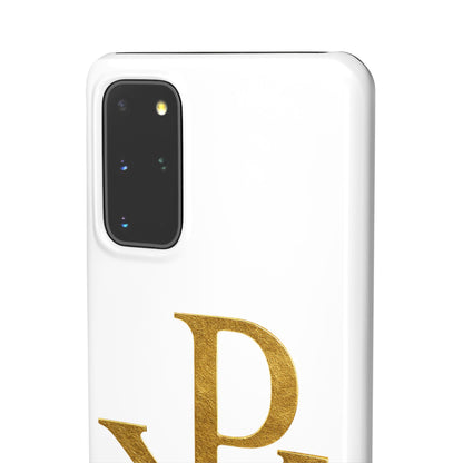 White Chi Rho Snap Case for Samsung – Guiding Light