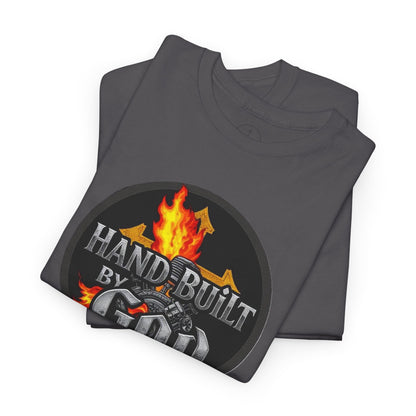 Hand Built By God - Men's Christian T-Shirt