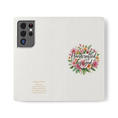 Handcrafted by God Samsung Wallet Case – Fearfully & Wonderfully Made