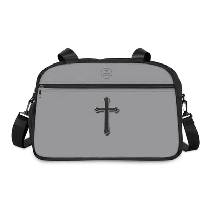 Divine Strength Fitness Bag in Grey – Faith in Motion