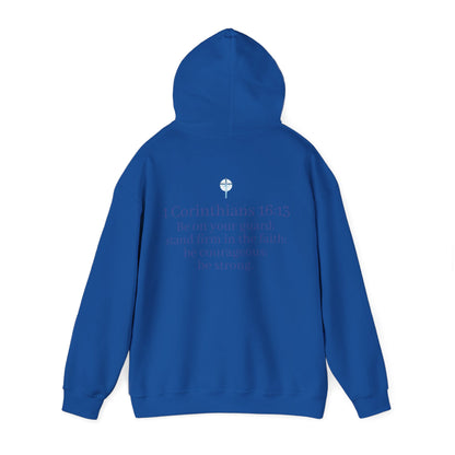 FAITH & Strength – Men’s Scripture Hoodie