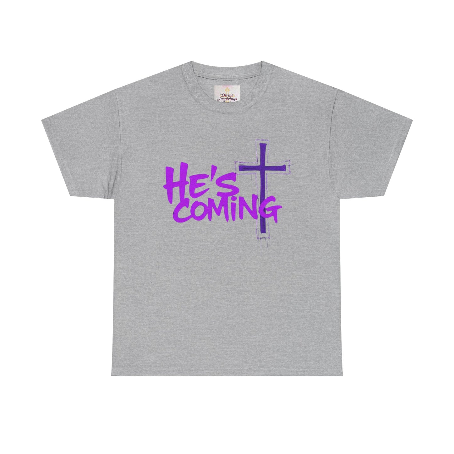 He’s Coming - Bold Christian T-Shirt
