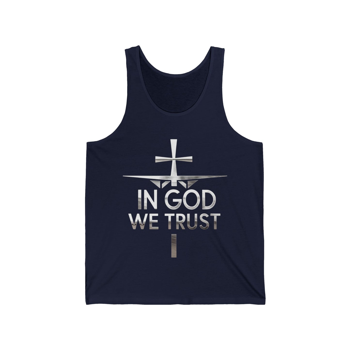 In God We Trust | Women’s Christian Tank Top with Front Design