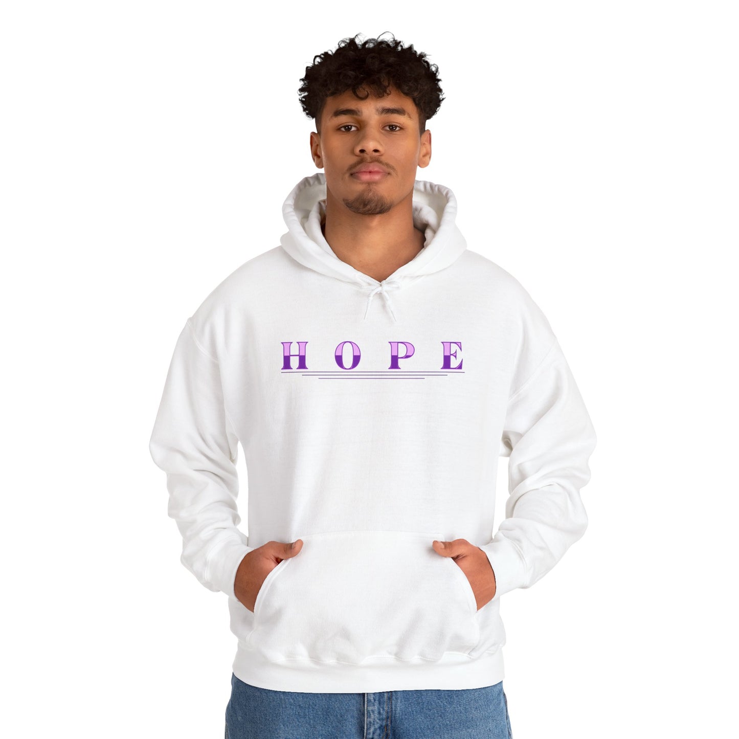 Men’s “Hope” Hoodie – Bold Scripture Pullover | Isaiah 40:31