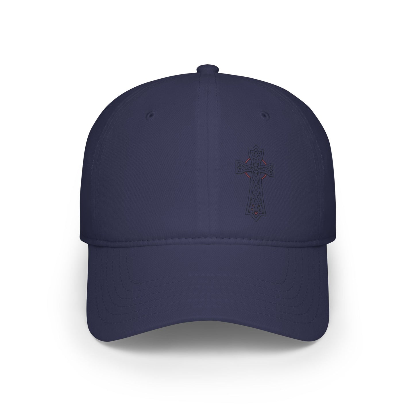 Celtic Cross Christian Low Profile Baseball Cap – Faith-Inspired Embroidered Hat