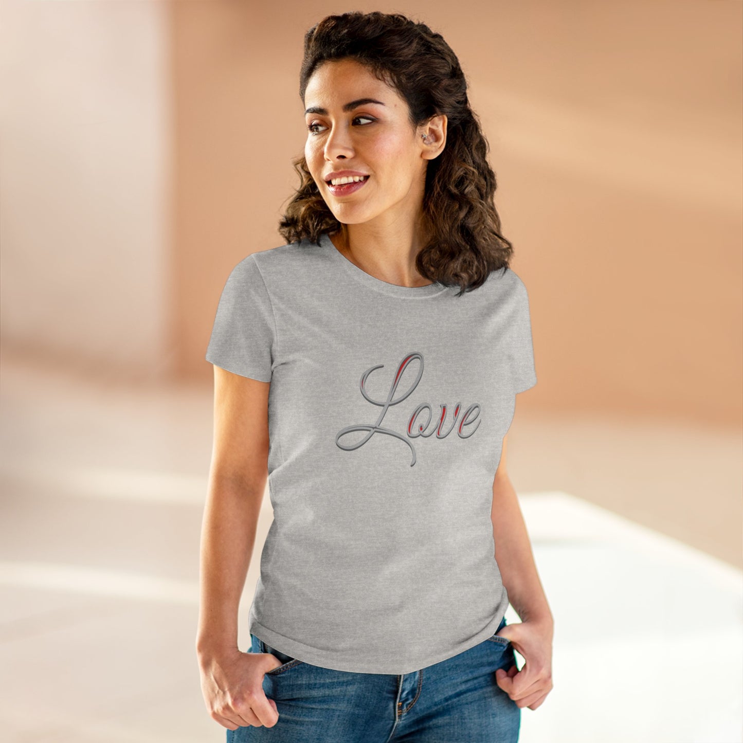 Put On Love Women’s T-Shirt – Grace in Every Thread