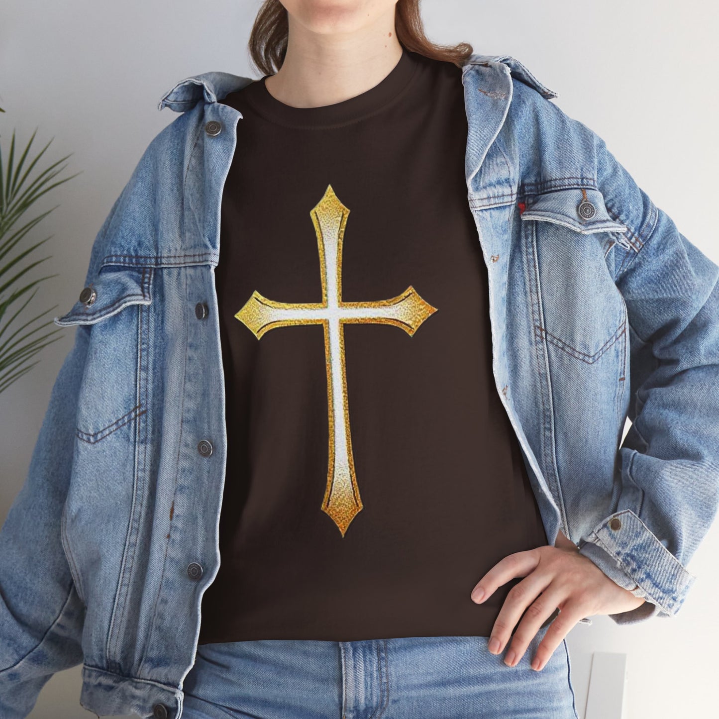 Gold Cross Tee – Women's Christian Apparel
