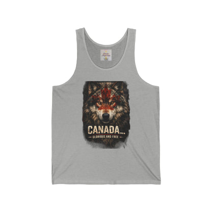 War Paint – Canada: Glorious and Free Women's Tank Top