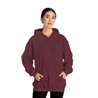 Black Cross Women’s Hoodie – Christian Apparel