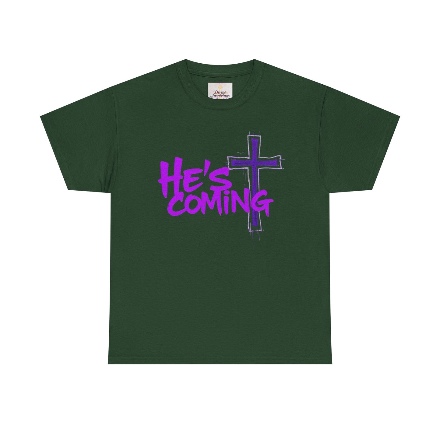 He’s Coming - Bold Christian T-Shirt