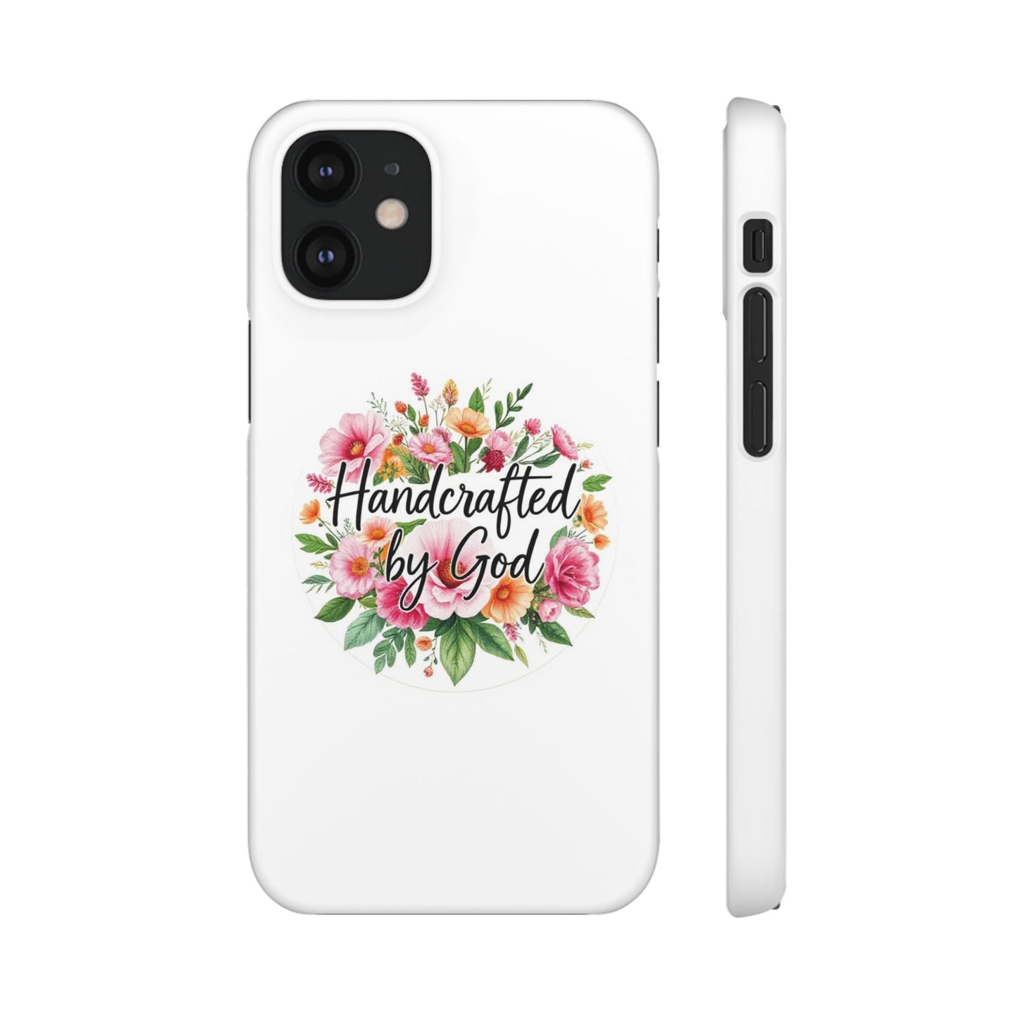 Handcrafted by God Snap Case for iPhone – Fearfully & Wonderfully Made