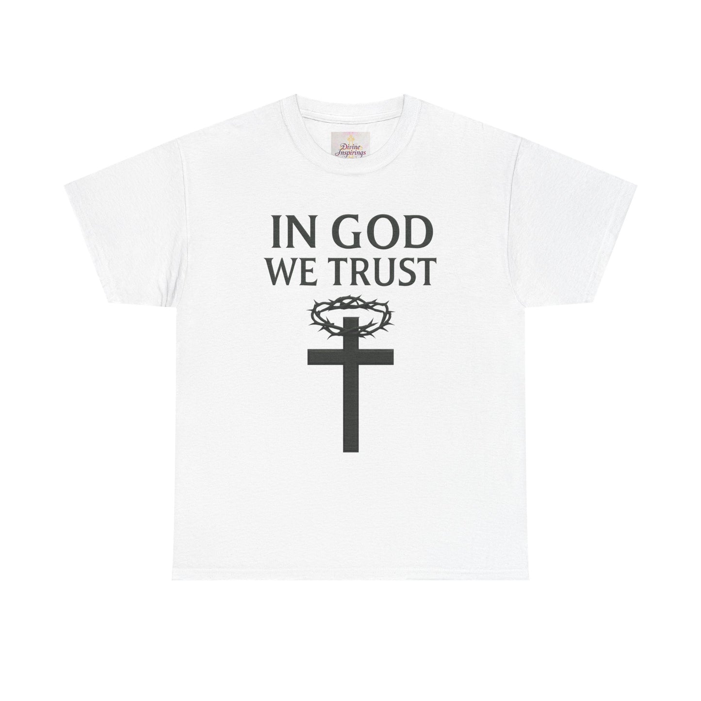 In God We Trust (Crown of Thorns) – Women’s Christian Tee