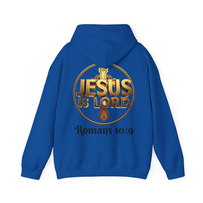 Jesus Is Lord Christian Hoodie – Women’s Bold Faith Streetwear (Dark Lettering)