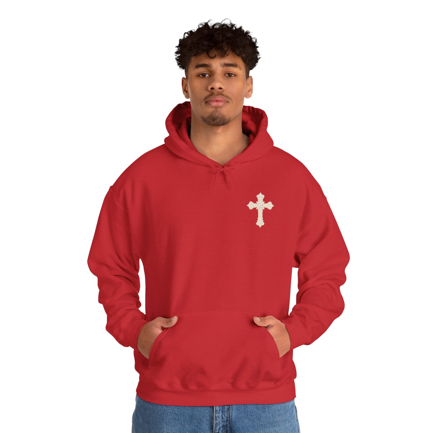 In God We Trust (silver) | Men’s Christian Hoodie