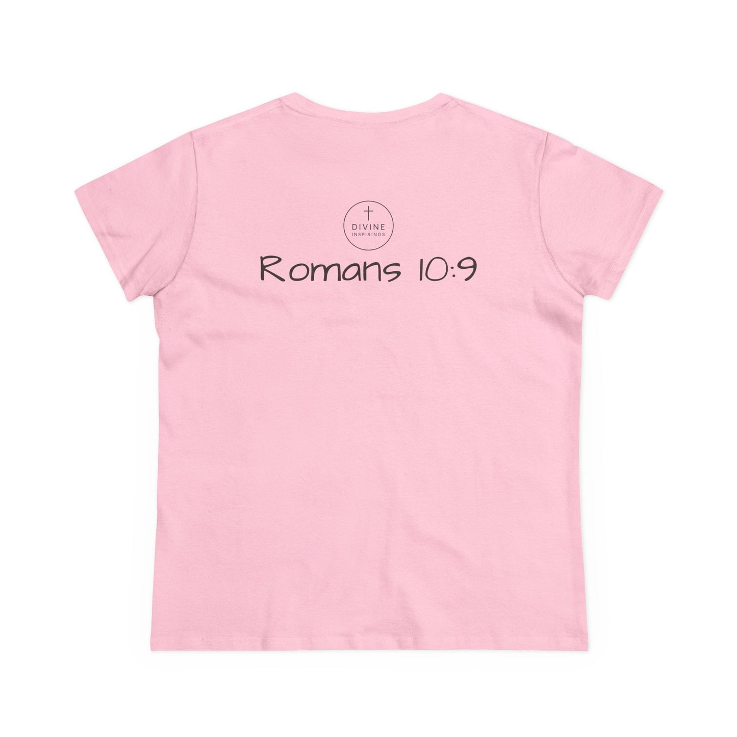 Simple Math Women’s T-Shirt – Bold Faith (Black Chalk)