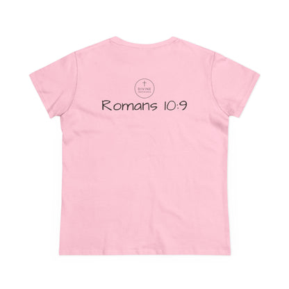 Simple Math Women’s T-Shirt – Bold Faith (Black Chalk)