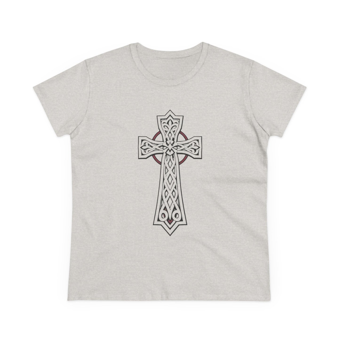 Rooted Grace | Women’s Celtic Cross Tee