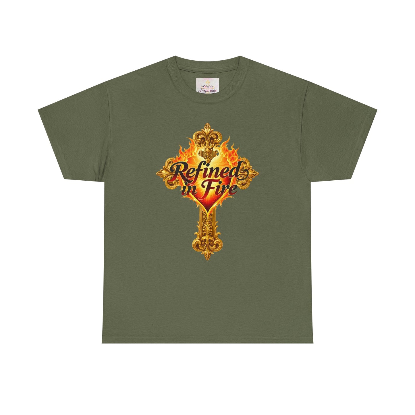 Refined in Fire — Women's Ornate Christian T-Shirt