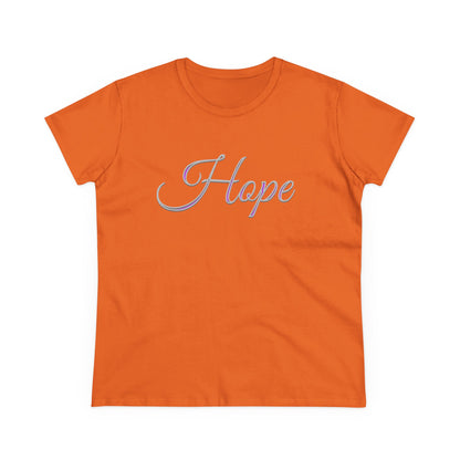 Women’s “Hope” Tee – Inspirational Scripture Design | Romans 15:13