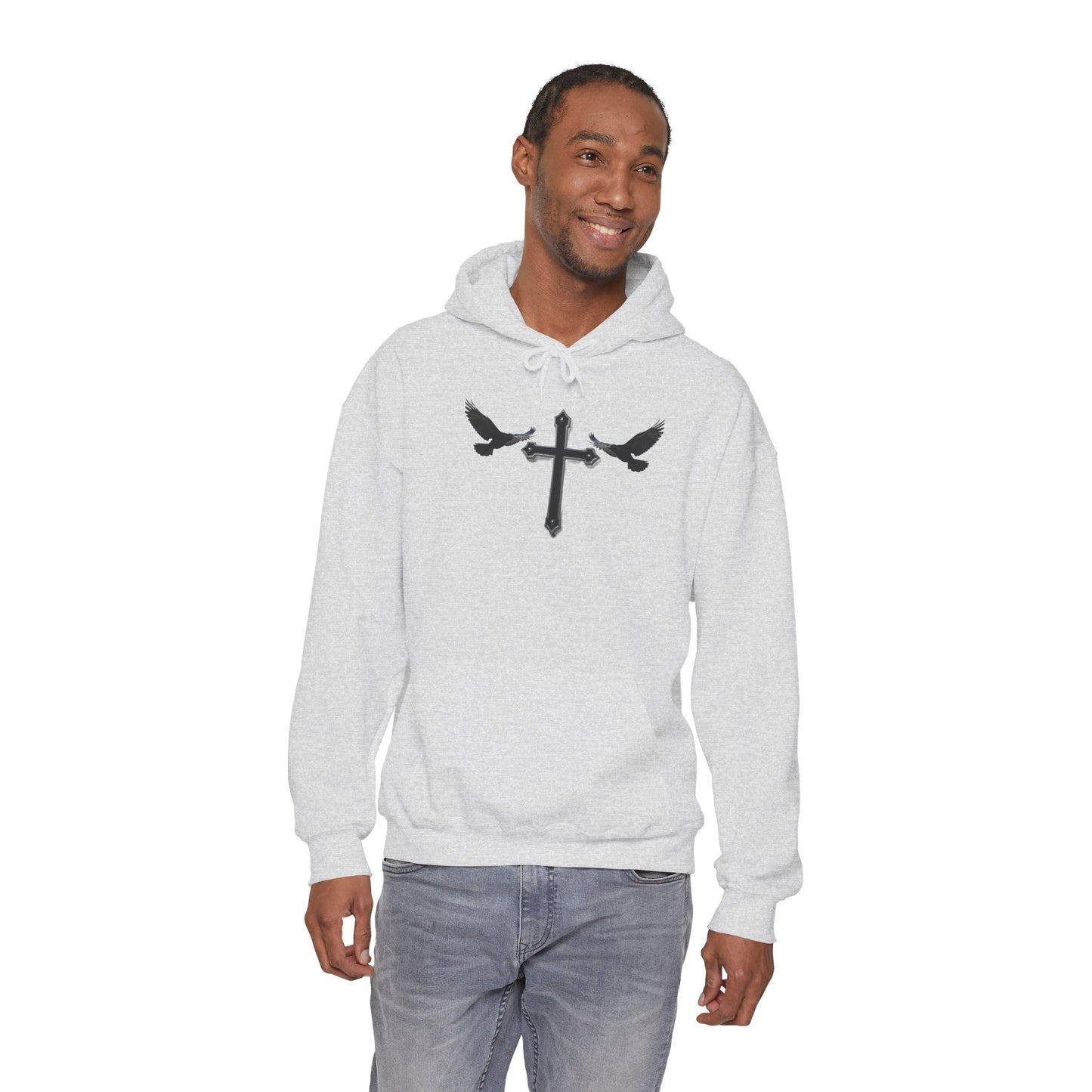 Servants of the Storm – Cross & Crows Men’s Hoodie