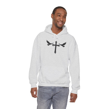 Servants of the Storm – Cross & Crows Men’s Hoodie