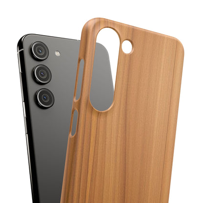 Natural Wood Grain Samsung Snap Case