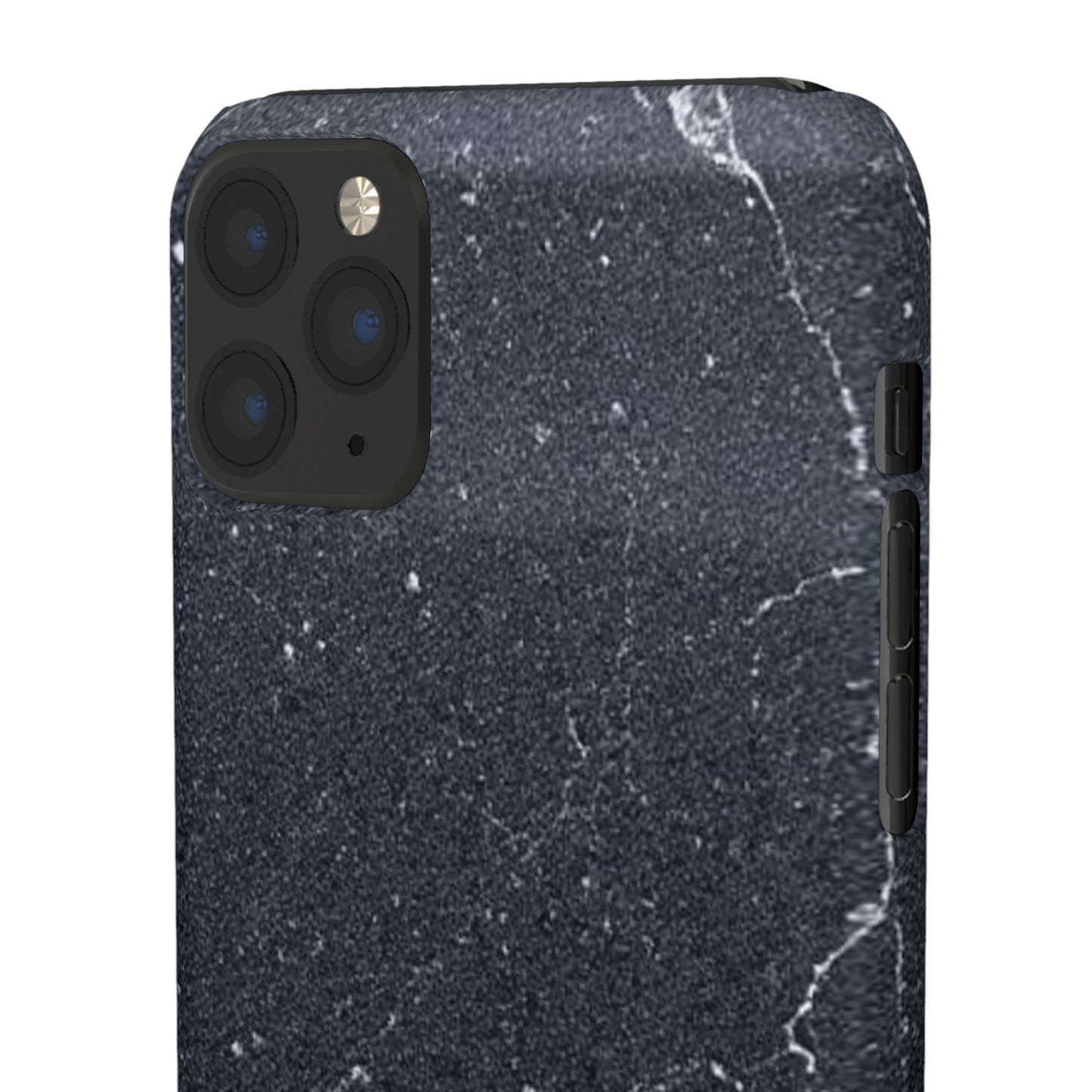 Dark Granite Finish iPhone Snap Case