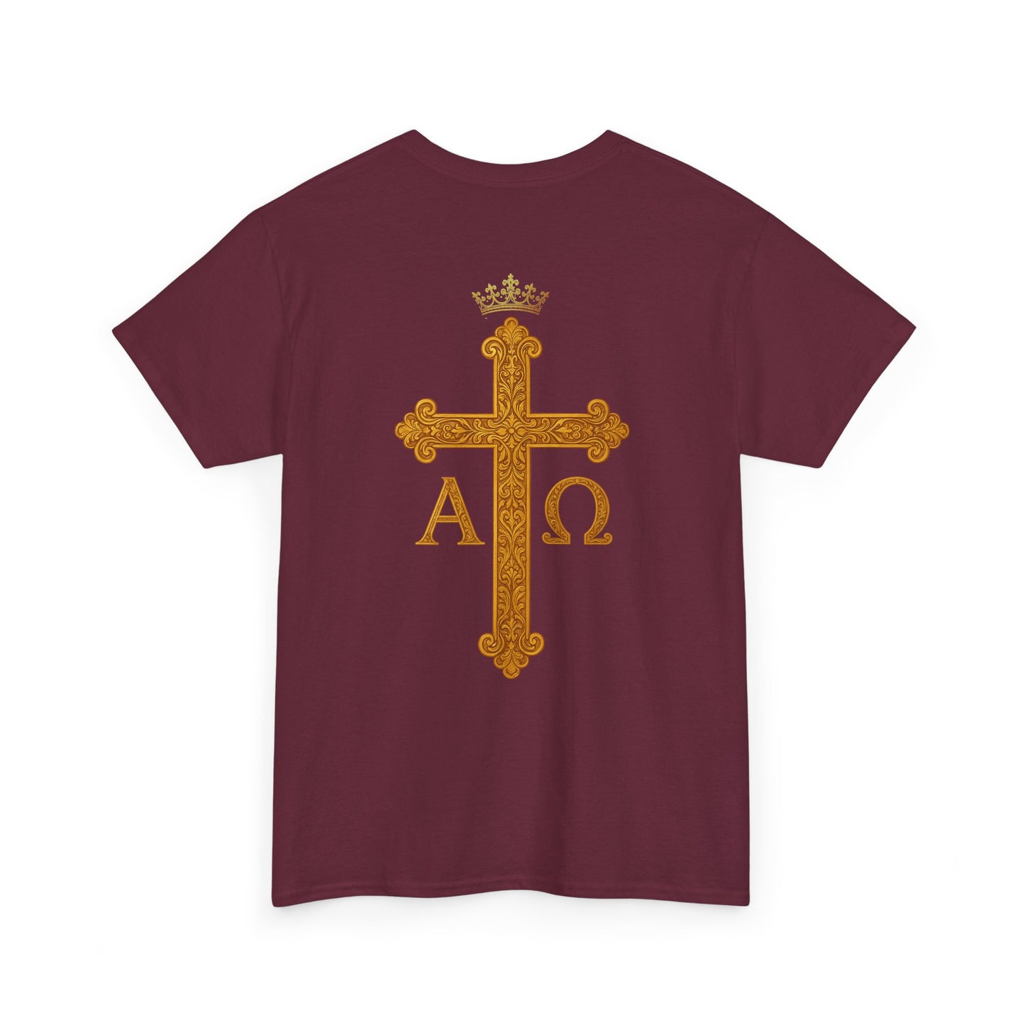 Christ Is King – Lion & Cross Men’s Christian Tee