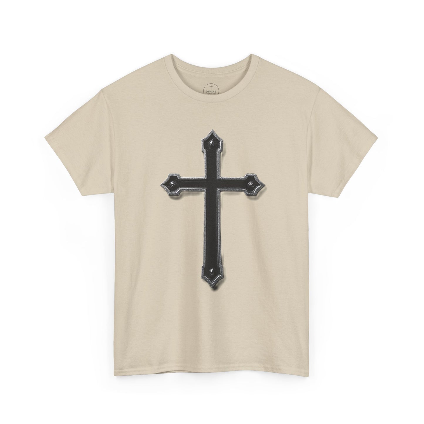 Black Cross Men’s Christian T-Shirt