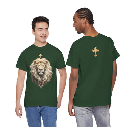 Christ the King (Lion of Judah) — Men's Christian T-Shirt