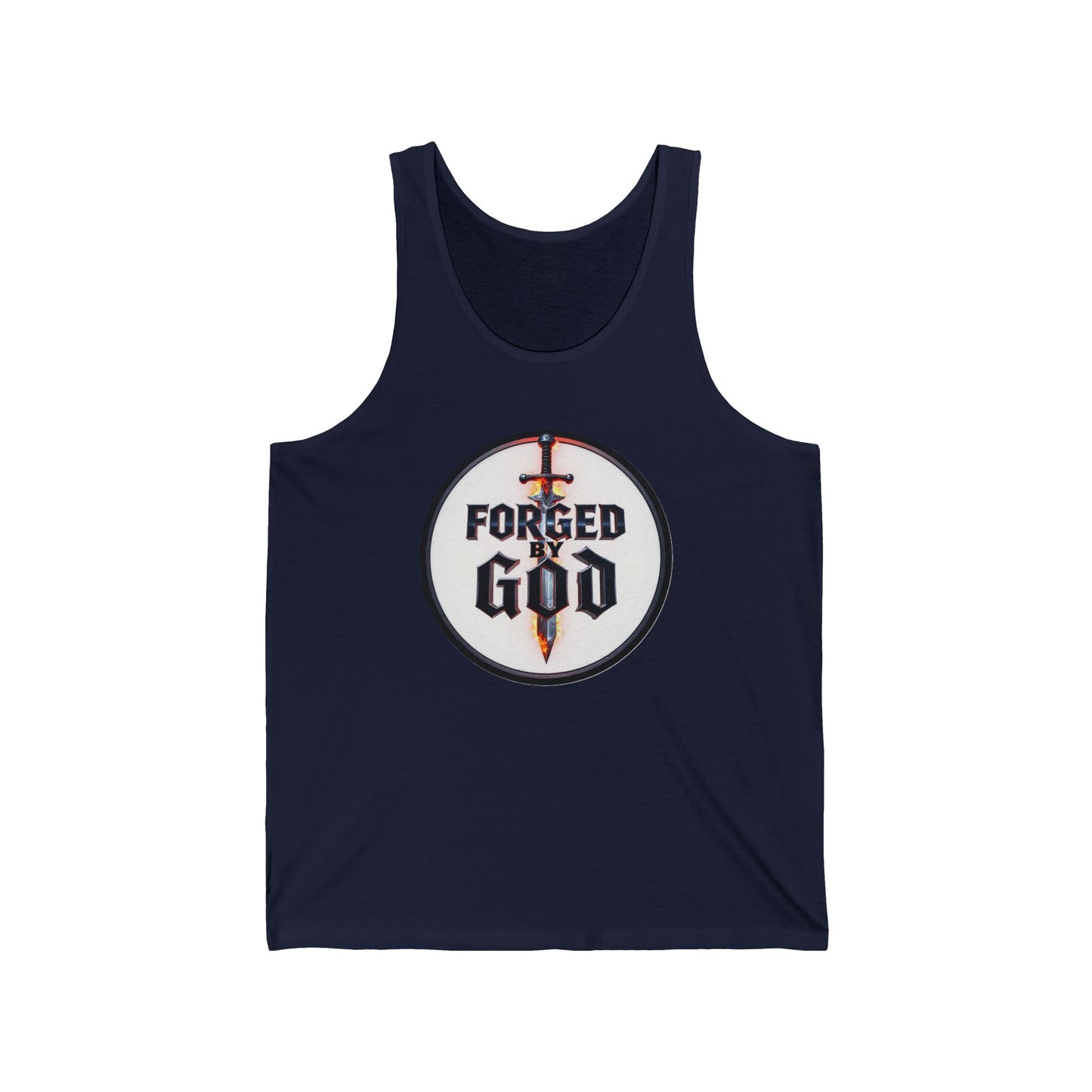 Forged by God Men’s Christian Tank Top