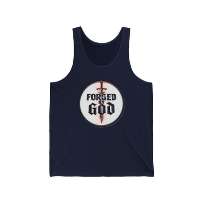 Forged by God Men’s Christian Tank Top