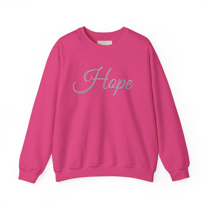 Women’s “Hope” Sweatshirt – Inspirational Scripture Hoodie | Romans 15:13