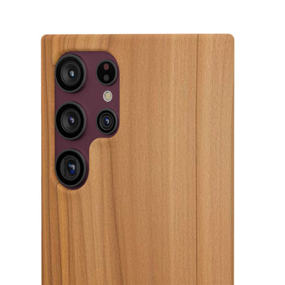 Natural Wood Grain Samsung Snap Case