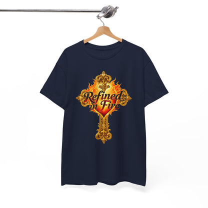 Refined in Fire — Men's Ornate Christian T-Shirt