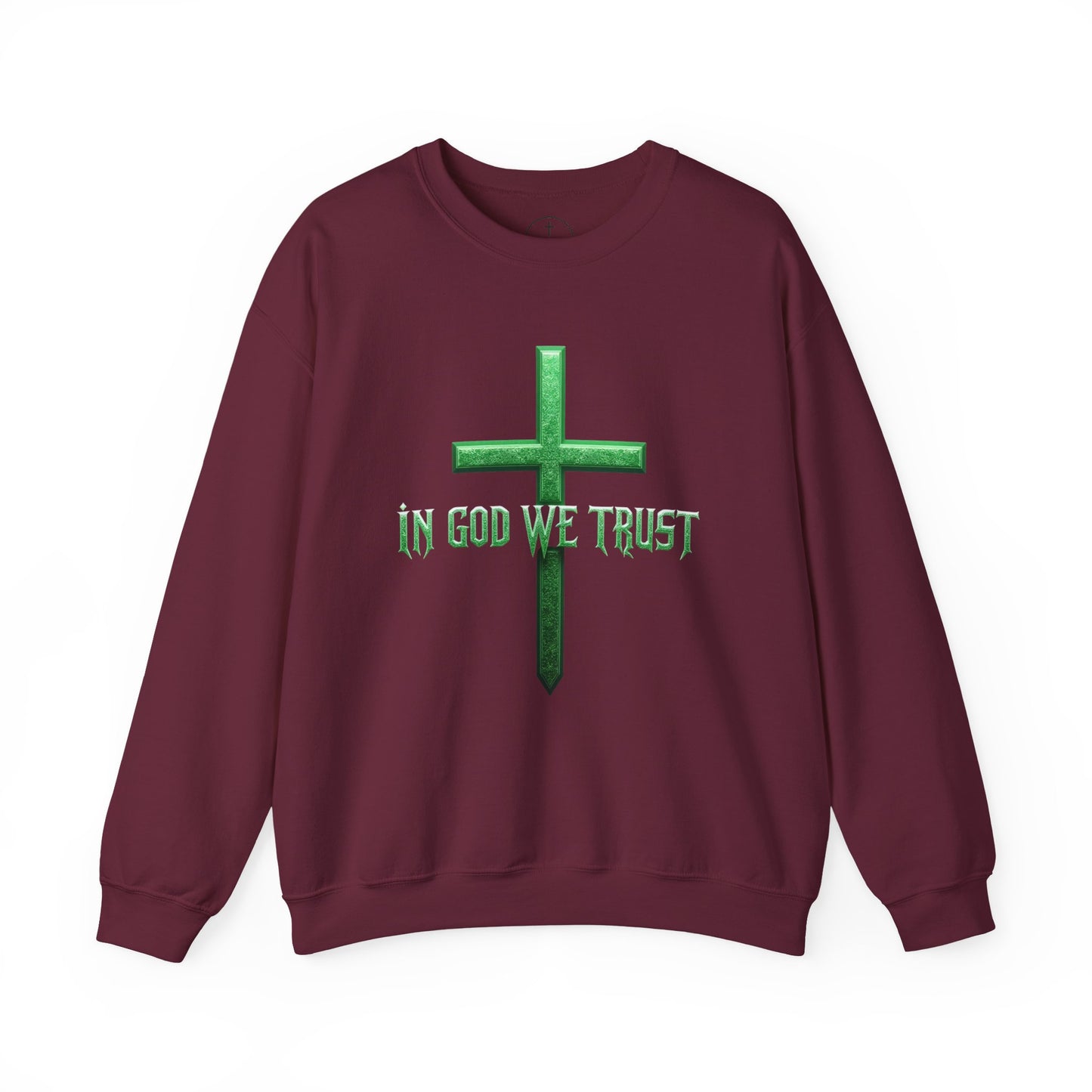 In God We Trust (Matrix) - Men's Christian Sweater