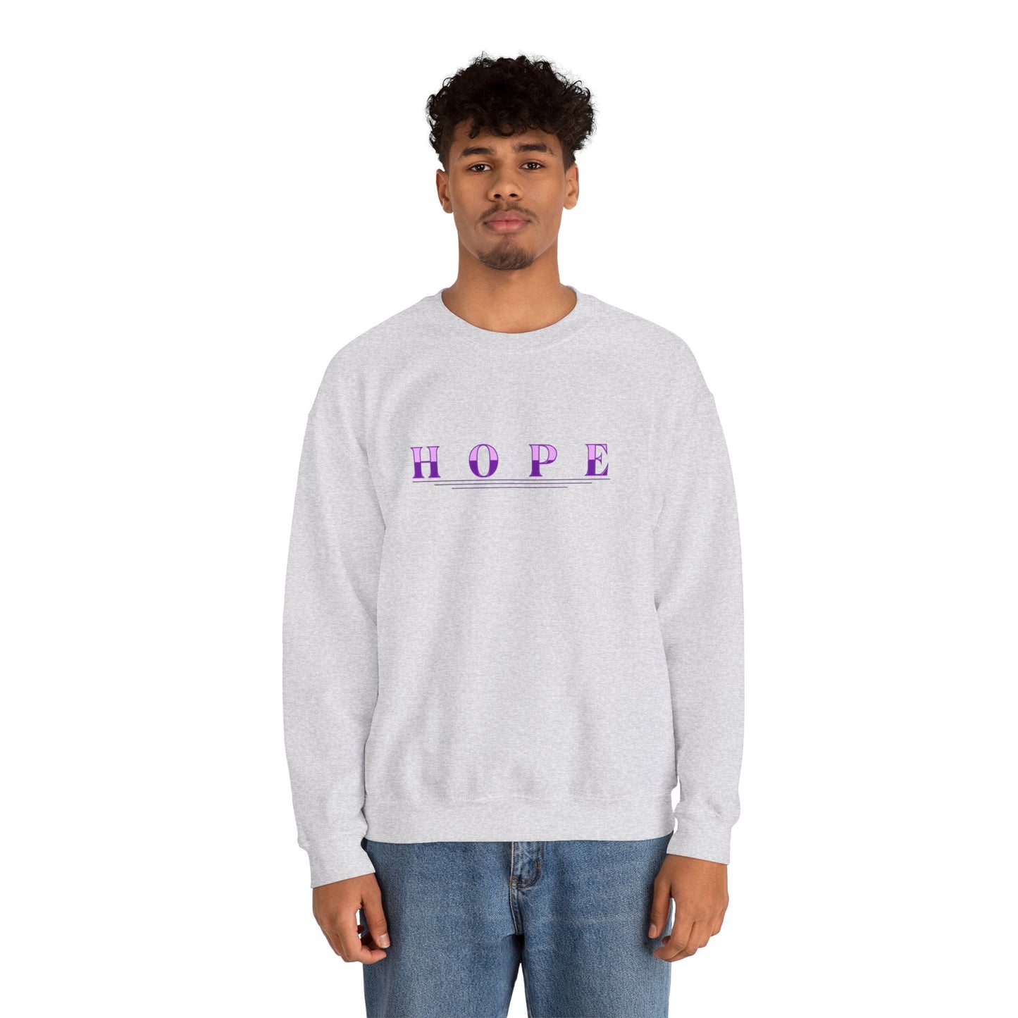 Men’s “Hope” Sweatshirt – Bold Scripture Hoodie | Isaiah 40:31