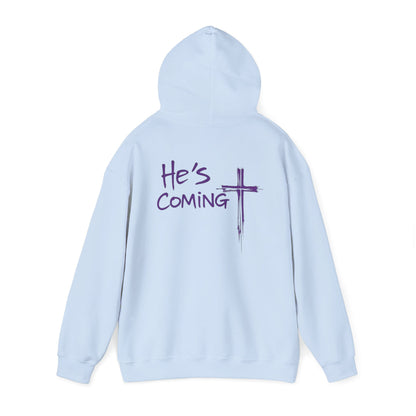He's Coming, Prepare the Way – Christian Men's Hoodie