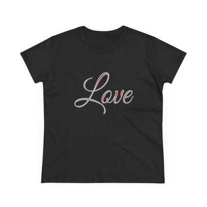 Put On Love Women’s T-Shirt – Grace in Every Thread